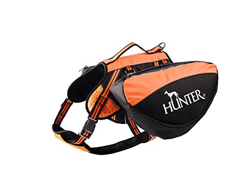 Dog Saddleback Trondheim M Black/Orange Nylon, Neoprene | Hunter