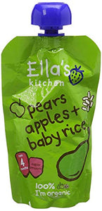 Ella's Kitchen Pear & Apple Baby Rice 120g x 7