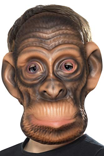 Smiffys 46972 Chimp Mask (One Size)