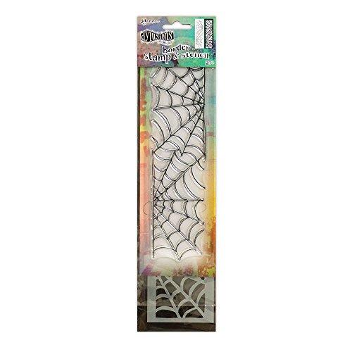 Ranger Dyan Reaveley's Dylusions Clear Stamp and Stencil Set, 9"