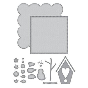 Spellbinders Shapeabilities Sweet Tweets by Tammy Tutterow Etched/Wafer Thin Dies