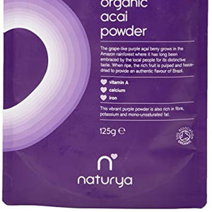 Naturya Organic Acai Powder 125g