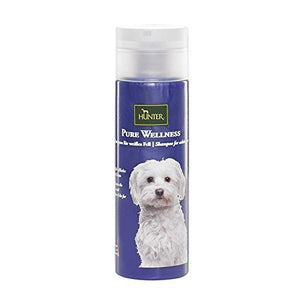 Shampoo For White Fur, 200 Ml Pure Wellness  Pack Of 6 | Hunter