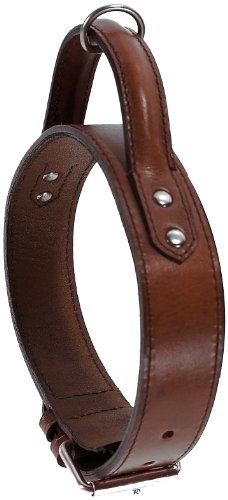 Collar With Curved Handle  65 Brown
