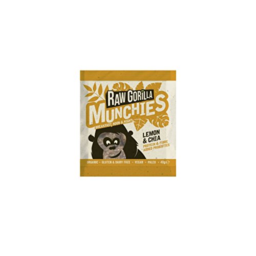 Pack of 4 Raw Gorilla Lemon Lucuma & Coconut Munchies (4)