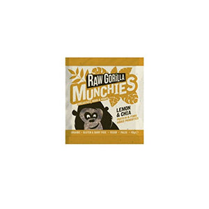 Pack of 4 Raw Gorilla Lemon Lucuma & Coconut Munchies (4)