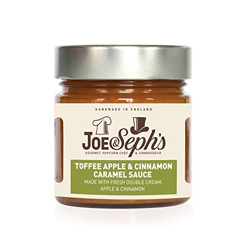Joe & Seph's Toffee Apple and Cinnamon Caramel Sauce, 230 g, Pack of 2