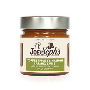 Joe & Seph's Toffee Apple and Cinnamon Caramel Sauce, 230 g, Pack of 2
