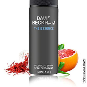 David Beckham The Essence Deodorant Anti-Perspirant Body Spray for Men, 150 ml
