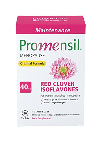 Promensil, Menopause, Red Clover, Isoflavones, Original, Maintenance 40mg - 90 Tablets (3 Month Supply)