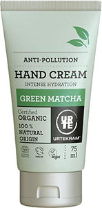 Urtekram Green Matcha Hand Cream Organic, Intense Hydration, 75 ml