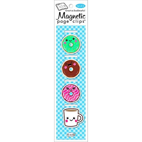 Re-marks Donuts And Coffee Magnetic Page Clips, Pack of 4 (43344902)