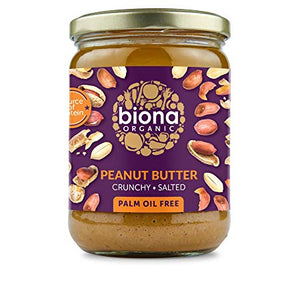 Org Crunchy Salt Peanut Butter (500g) x 3 Pack Saver Deal