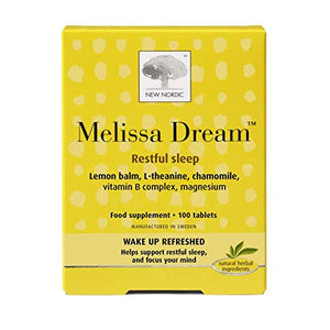 New Nordic | Melissa Dream Tablets | 3 X 100S