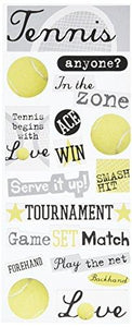 Self-Adhesive Designer Chipboard, Tennis