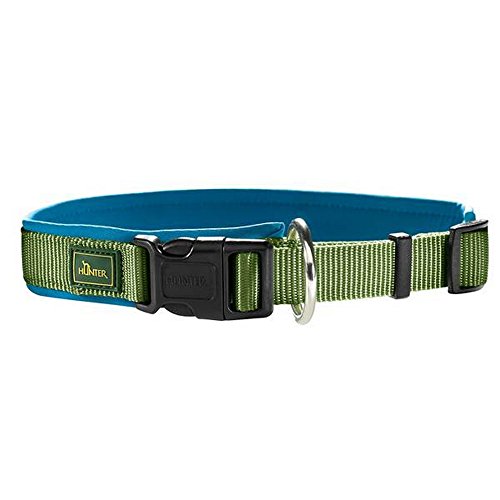 Collar Neopren Vario Plus 55-60 Cm, 25 Mm Nylon Light Green/Neopren Petrol | Hunter