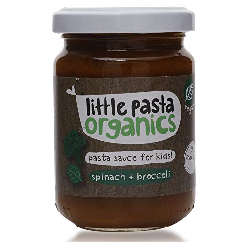 Little Pasta Organics Spinach and Broccoli Sauce 130 g