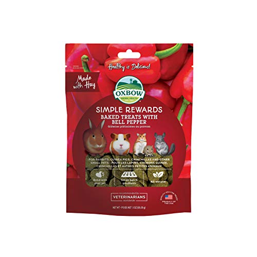 Oxbow Baked Treats Bell Pepper | Petlife International Ltd