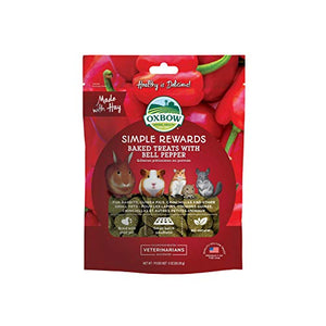 Oxbow Baked Treats Bell Pepper | Petlife International Ltd