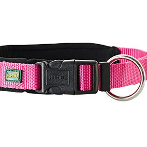 Collar Neopren Vario Plus 28-30 Cm, 15 Mm Nylon Raspberry/Neopren Black | Hunter