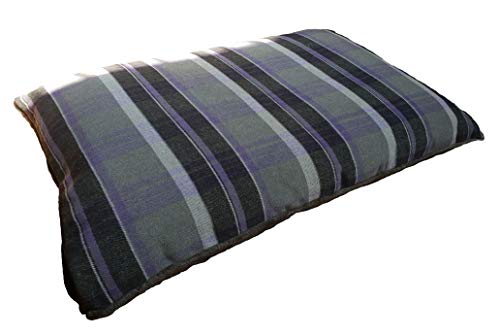 Gor Pets Camden Comfy Cushion Cover Large (76X117Cm) Purple Check