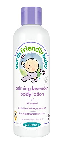 Earth Friendly Baby Children Body Lotion Calming Lavender Kids 250 ml Ecocert