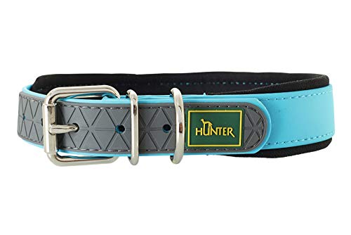 Collar Convenience Comfort, 50 Cm, Turquoise 25 Mm, With Soft Neoprene | Hunter