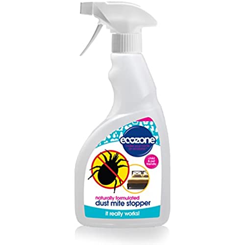 Ecozone Dust Mite Stopper, 500 ml, Natural Formula, Long Lasting, Child and Pet Friendly, Ideal for Allergy Sufferers