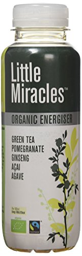 Powershot Little Miracles Organic Green Tea Energy Drink 330 ml (Pack of 6)
