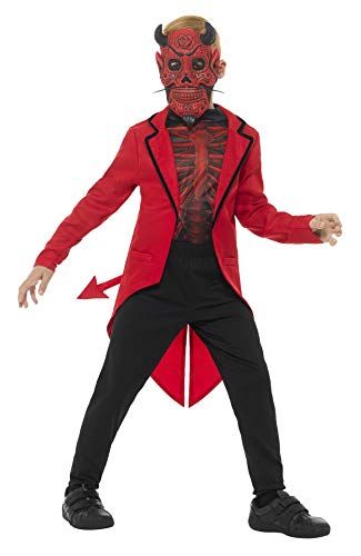 Smiffys 45122L Red Deluxe Day of the Dead Devil Boy Costume
