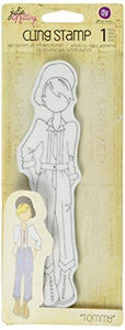 Prima Marketing Julie Nutting Mixed Media Tommy Cling Rubber Stamps