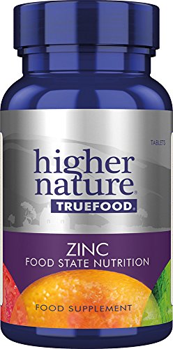 Higher Nature True Food Zinc - 90 Tablets
