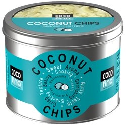 Cocofina Organic Coconut Chips 250g X 2 (Pack of 2)