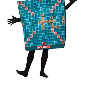 Smiffys 42998M Officially Licensed Scrabble Board Costume, Green, M - UK size 38"-40"