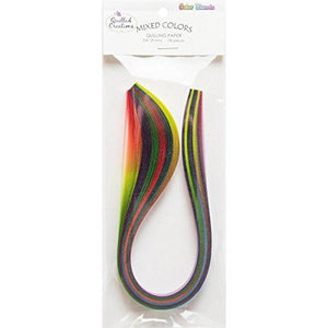 Quilling Paper Pack Color Blends .375 100/Pkg-