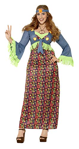 Smiffys 26532L Female Curves Hippie Costume (Large)