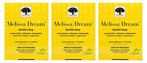Multibuy 3x New Nordic™ Melissa Dream Restful Sleep - 40 Tabs