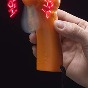 Smiffys Mini Light-Up Fan with LED Messages