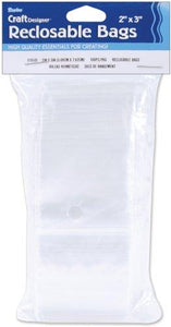 Reclosable Storage Bags 2 Inch X3 Inch -100/Pkg