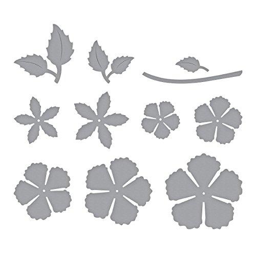 Spellbinders Shapeabilities Blooming Rose Etched/Wafer Thin Dies