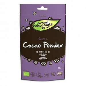 Raw Chocolate Company Organic Cacao Powder 180 g (Pack of 2)