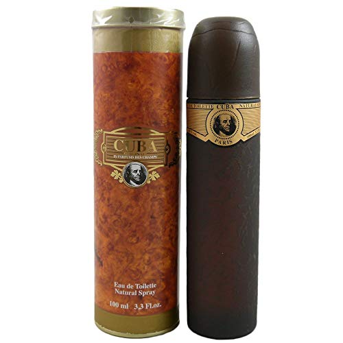 Fragluxe Cuba Gold by Eau De Toilette Spray 3.4 oz/100 ml (Men)