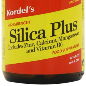 Kordel Nutrition Organic Silica Plus 30 Tablets