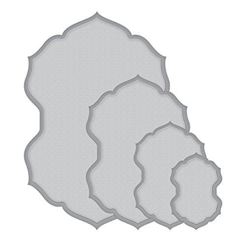 Spellbinders Nestabilities Breanna's Corset Label Chantilly Paper Lace Etched/Wafer Thin Die