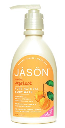 Jason Satin Shower Body Wash Apricot - 30 Fl Oz