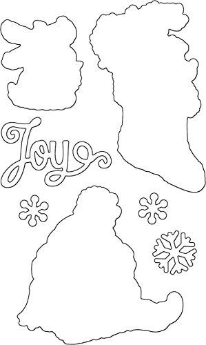 Penny Black Series Creative Dies 51-387 Merry Delight Cut Out