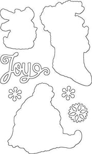 Penny Black Series Creative Dies 51-387 Merry Delight Cut Out