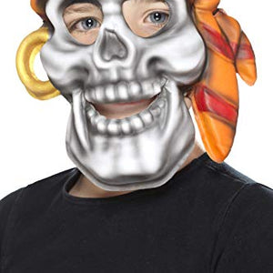 Smiffys 46979 Pirate Skull Mask (One Size)
