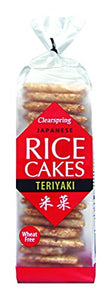 Clearspring Japanese Teriyaki Rice Cakes, 150g (Pack of 3)