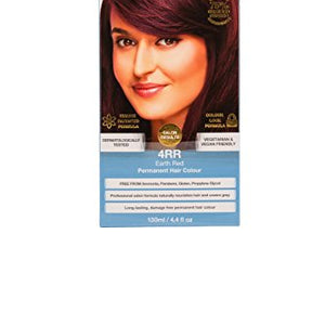 Tints of Nature Organic 4RR Earth Red Permanent Hair Colour 130ml